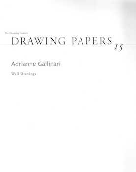 Immagine del venditore per Adrianne Gallinari : Wall Drawings venduto da Wittenborn Art Books