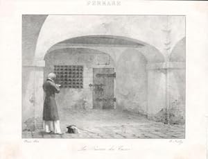 Image du vendeur pour Ferrare (La Frison du Casse), from the series Voyage en Italie en 1822. mis en vente par Wittenborn Art Books