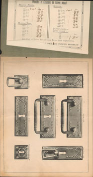 Fonderie de Cuivre Libon & Laval. Cuiverie d'Ameublement, Pièces Coulées et Estampes. First edition.