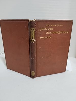 Report of the First Meeting of the Society of the Army of the Cumberland held at Cincinnatio, Feb...