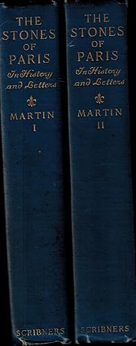 Bild des Verkufers fr THE STONES OF PARIS IN HISTORY AND LETTERS, Two Volumes Complete (I, II, 1, 2) zum Verkauf von UHR Books