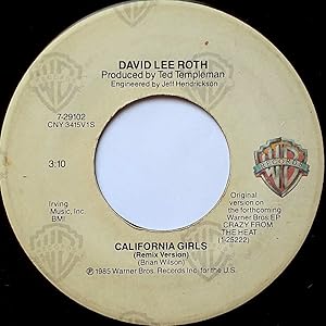 Seller image for California Girls / California Girls (Remix) [7" 45 rpm Vinyl Single] for sale by Kayleighbug Books, IOBA