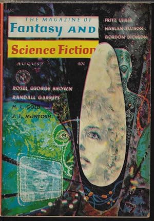 Seller image for The Magazine of FANTASY AND SCIENCE FICTION (F&SF): August, Aug. 1962 for sale by Books from the Crypt