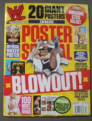 WWE SPECIAL ISSUE - 20 GIANT POSTERS Inside POSTER SPECIAL BLOWOUT!