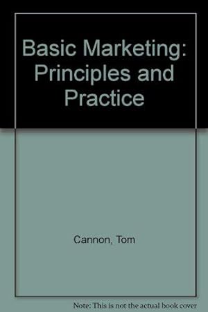 Seller image for Basic Marketing: Principles and Practice for sale by WeBuyBooks