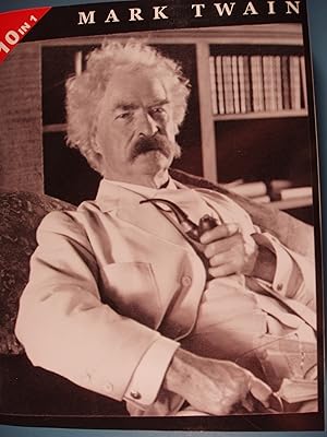 Image du vendeur pour Mark Twain: 10 Books in 1. The Adventures of Tom Sawyer, Tom Sawyer Abroad, Tom Sawyer, Detective, Huckleberry Finn, Life On The Mississippi, The . Court, Roughing It, and Following The Equator mis en vente par PB&J Book Shop