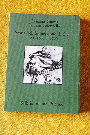 Seller image for storia dell'inquisizione di sicilia dal 1600 al 1720 NUOVO for sale by STUDIO PRESTIFILIPPO NUNZINA MARIA PIA