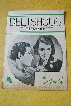 Seller image for delishous from the fox movietone picture delicious for sale by STUDIO PRESTIFILIPPO NUNZINA MARIA PIA
