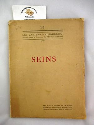 Imagen del vendedor de Seins. Choix et traduction de Jean Cassou. a la venta por Chiemgauer Internet Antiquariat GbR