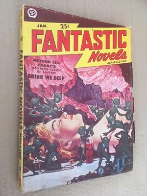 Immagine del venditore per Fantastic Novels Magazine Vol.4 No. 5 January, 1951 Drink We Deep and The Cats of Ulthar venduto da Raymond Tait