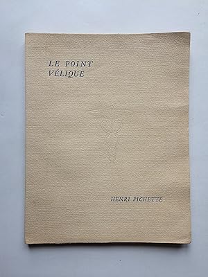 Imagen del vendedor de Le Point Vlique [ Exemplaire sur Rives ] a la venta por Pascal Coudert