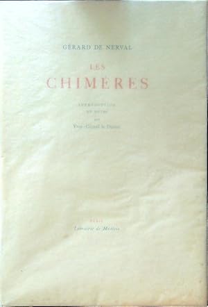 Image du vendeur pour Les chimeres mis en vente par Librodifaccia
