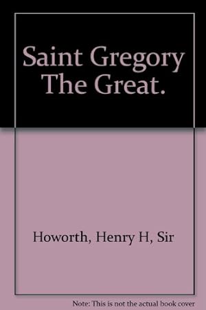 Bild des Verkufers fr Saint Gregory the Great zum Verkauf von WeBuyBooks