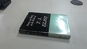 Seller image for Poetry And Belief In Thhe Work Of T.S. Eliot for sale by BoundlessBookstore