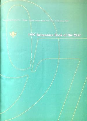 Bild des Verkufers fr Encyclopaedia Britannica 1997 Book of the Year. Events of 1996 zum Verkauf von Librodifaccia