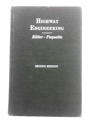 Image du vendeur pour Highway Engineering mis en vente par World of Rare Books