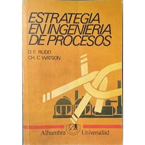 Bild des Verkufers fr ESTRATEGIA EN INGENIERA DE PROCESOS zum Verkauf von Urbano Librera Infinita