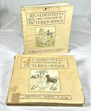R. Caldecott's First and Second Collection of Pictures and Songs. (Two uniform volumes)