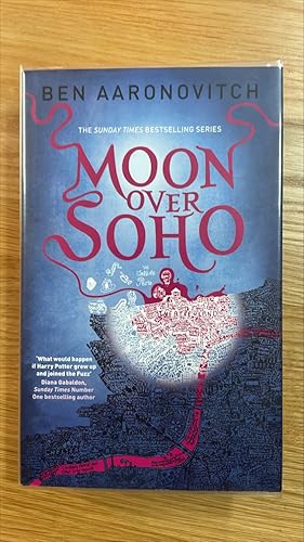 Immagine del venditore per Moon Over Soho. Signed, lined and dated UK first edition, first printing venduto da Signed and Delivered Books