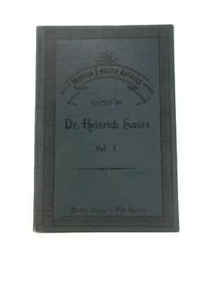 Bild des Verkufers fr Modern English Authors Vol. I. Uncle Tom`s Cabin and Little Lord Fauntleroy zum Verkauf von World of Rare Books