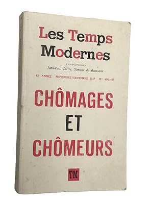 Bild des Verkufers fr Les Temps modernes zum Verkauf von Librairie Douin