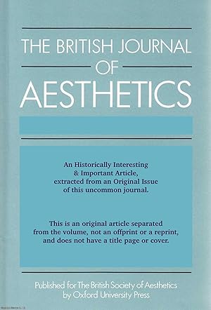 Imagen del vendedor de Conventions and the Growth of Pictorial Style. An original article from the British Journal of Aesthetics, 1976. a la venta por Cosmo Books