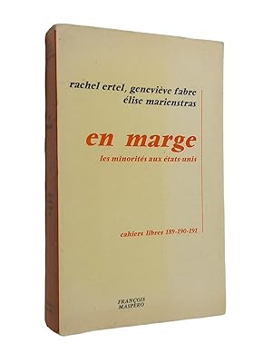Seller image for En marge : sur les minorits aux tats-Unis for sale by Librairie Douin