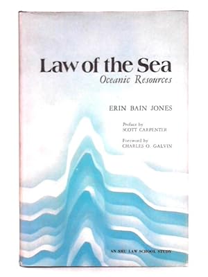 Bild des Verkufers fr Law of the Sea; Oceanic Resources zum Verkauf von World of Rare Books