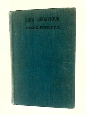 Bild des Verkufers fr Bird Behaviour zum Verkauf von World of Rare Books