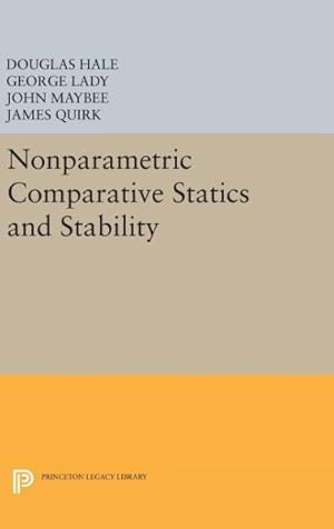 Immagine del venditore per Nonparametric Comparative Statics and Stability venduto da GreatBookPricesUK