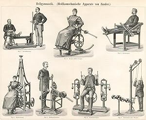 Bild des Verkufers fr Heilgymnastik. (Medikomechanische Apparate von Zander) zum Verkauf von Antiquariat Kastanienhof