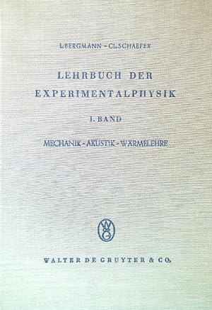 Bild des Verkufers fr Lehrbuch der experimentalphysik I. Band Mechanik - Akustic - Warmelehre zum Verkauf von Librodifaccia