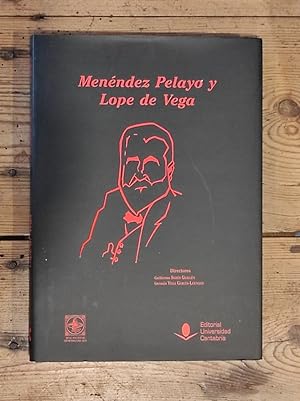 Bild des Verkufers fr Menndez Pelayo y Lope de Vega zum Verkauf von Carmen Alonso Libros