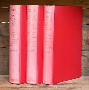 Coins of the Roman Republic in the British Museum. 3 volumes.