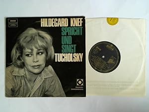 Hildegard Knef spricht und singt Tucholsky - 1 Langspielplatte (Hi Fi, 33, Stereo, H 804)