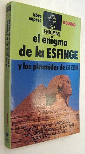 Imagen del vendedor de (P1) EL ENIGMA DE LA ESFINGE Y LAS PIRAMIDES DE GIZEH a la venta por UNIO11 IMPORT S.L.