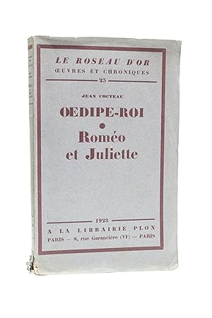 Seller image for Oedipe-roi. Romo et Juliette for sale by Librairie Le Feu Follet