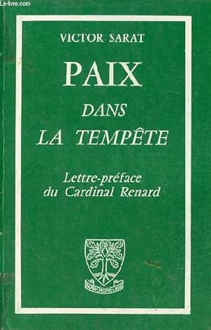 Seller image for Paix dans la tempte. for sale by Le-Livre