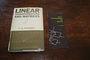 Linear Transformations and Matrices (first printing) + errata, changes, subsitute proof & promo