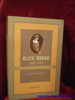 Bild des Verkufers fr ALICE NAHON 1896 - 1933. Kan ons lied geen hooglied wezen. zum Verkauf von BOOKSELLER  -  ERIK TONEN  BOOKS