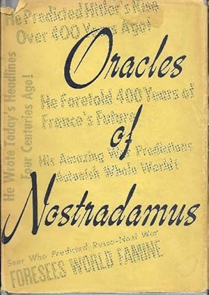 Seller image for Oracles of Nostradamus for sale by Ridge Road Sight And Sound