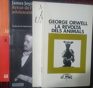 Seller image for A LA CARRETERA + RETRAT DE L'ARTISTA ADOLESCENT + LA REVOLTA DELS ANIMALS + LES MEVES UNIVERSITATS for sale by Libros Dickens