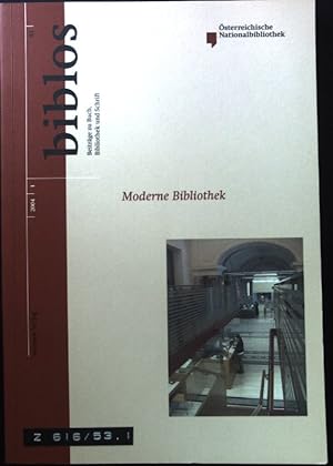 Bild des Verkufers fr Die Bilddatenbanken der Flugbltter-, Plakate- und Exlibrissammlung. - in: Moderne Bibliothek; Biblos. Beitrge zu Buch, Bibliothek und Schrift; 53, 1; zum Verkauf von books4less (Versandantiquariat Petra Gros GmbH & Co. KG)