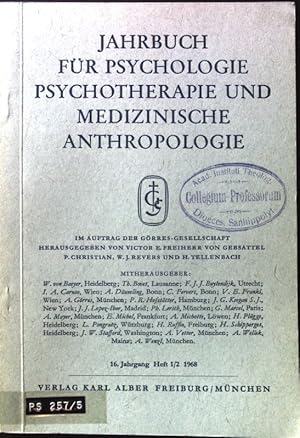 Immagine del venditore per Zeit in existentieller Sicht. - in: Jahrbuch fr Psychologie Psychotherapie und medizinische Anthropologie; 16. Jahrgang, Heft 1/2; venduto da books4less (Versandantiquariat Petra Gros GmbH & Co. KG)