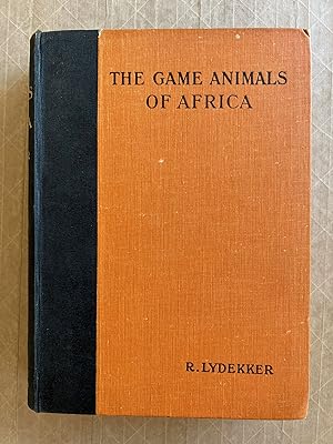 Image du vendeur pour The Game Animals of Africa mis en vente par BIBLIOPE by Calvello Books