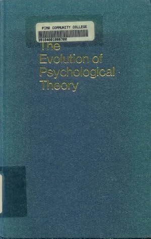 Bild des Verkufers fr The Evolution of Psychological Theory; 1650 to the Present zum Verkauf von Paperback Recycler