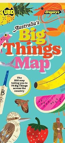 Image du vendeur pour Australia's Big Things Map (Paperback) mis en vente par Grand Eagle Retail
