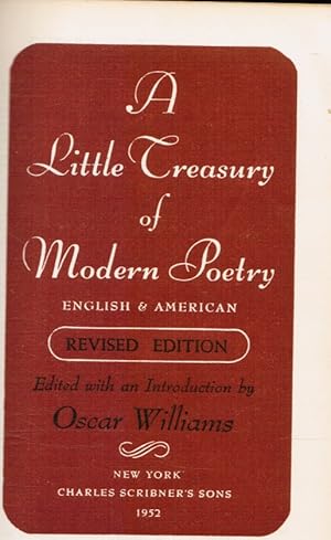 Seller image for A Little Treasury of Modern Poetry - English & American for sale by Bookshop Baltimore