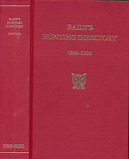 Imagen del vendedor de Baily's Hunting Directory. Volume 93 1999-2000 a la venta por Barter Books Ltd