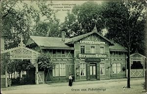 Ansichtskarte / Postkarte Berlin Charlottenburg Westend Pichelsberg, Restaurant Kaisergarten - In...